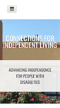 Mobile Screenshot of connectionsforindependentliving.org